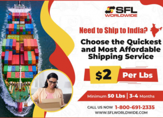 SFL Worldwide – SHIP USA to INDIA